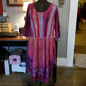 Pullover Dress - Boho